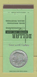 Matchbook Cover - Dollar Savings Loan Midland Beaver PA 30 Strike