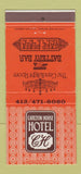 Matchbook Cover - Carlton Hotel Cleveland? 30 Strike