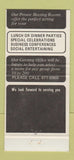 Matchbook Cover - Carlton Hotel Cleveland? 30 Strike