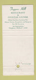 Matchbook Cover - Tappan Hill Restaurant Tarrytown NY WEAR 30 Strike