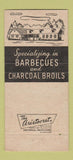 Matchbook Cover - Sunderman's Colonial House Nogales AZ 30 Strike