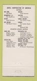 Matchbook Cover - Beef n Bird Hotel Kenmore Boston MA 30 Strike