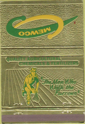 Matchbook Cover - Mewco Fertilizer Fresno Firebaugh Madera CA 40 Strike