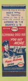 Matchbook Cover - Esso oil gas GT Camper LW Dooley Troutville VA