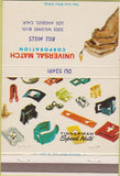 Matchbook Cover - Tinnerman Speed Nuts Universal Los Angeles CA 40 Strike