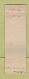 Matchbook Cover - Peter Pan Cafe McMinnville OR CROWN  WORN