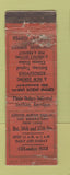 Matchbook Cover - Chow Mein Inn New York City UNION QUALITY POOR