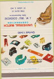 Matchbook Cover - Tinnerman Speed Nuts Universal St Louis MO 40 Strike