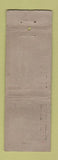 Matchbook Cover - Silvernail Cafeteria Chicago IL STAR MATCH WEAR