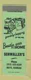 Matchbook Cover - Schwaller's Hays KS Hardware