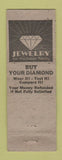 Matchbook Cover - Greenberg Jewelry Sioux City IA Christmas