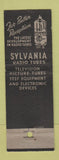 Matchbook Cover - Sylvania Electric Warren Radio Akron OH WEAR