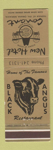 Matchbook Cover - New Hotel Conant Omaha NE