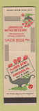 Matchbook Cover - Rose Bowl Italian Restaurant Lancaster PA