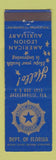 Matchbook Cover - American Legion Auxiliary Jacksonville FL