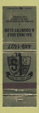 Matchbook Cover - Salinas Golf and Country Club Salinas CA