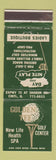 Matchbook Cover - Golden Tee Golf Center Cincinnati OH WEAR