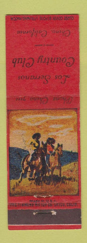 Matchbook Cover - Los Serranos Country Club Chino CA