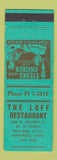 Matchbook Cover - Loff Restaurant Mansfield OH