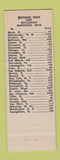 Matchbook Cover - Loff Restaurant Mansfield OH