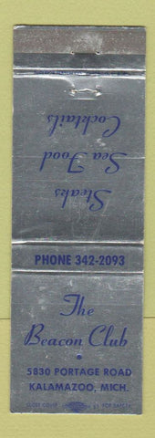 Matchbook Cover - The Beacon Club Kalamazoo MI
