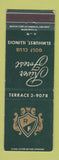 Matchbook Cover - River Forest Golf Club Elmhurst IL WEAR