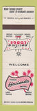 Matchbook Cover - Hacienda Motel Lake Tahoe CA Pacifica Lodge