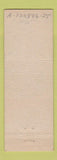 Matchbook Cover - American Legion Fort Lauderdale FL