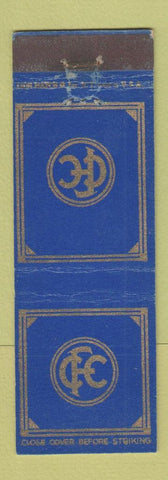 Matchbook Cover - Flossmore Country Club IL