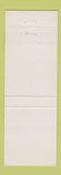 Matchbook Cover - Alcoma Golf Club Pittsburgh PA WEAR