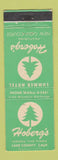 Matchbook Cover - Hoberg's Lake County CA Golf Resort WEAR