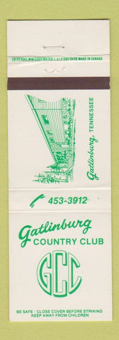 Matchbook Cover - Gatlinburg Country Club TN