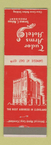 Matchbook Cover - Tudor Arms Hotel Cleveland OH