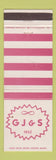 Matchbook Cover - Gelvin Jackson Starr Insurance Meadville PA