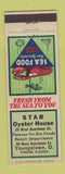 Matchbook Cover - Star Oyster House Youngstown OH