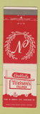 Matchbook Cover - Nielsen's Village Chicago IL