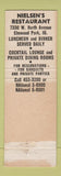 Matchbook Cover - Nielsen's Village Chicago IL