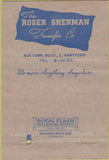 Matchbook Cover - Rockledge Country club West Hartford CT golf 40 Strike