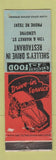 Matchbook Cover - Shelley's Drive In Lemoyne PA WORN
