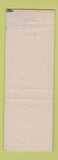 Matchbook Cover - The Oyster Bar Blanchard WA