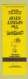 Matchbook Cover - The Spirit Stop Springfield IL