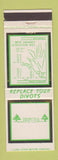 Matchbook Cover - Mayfield Country Club OH WEAR
