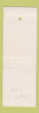 Matchbook Cover - Franklin Banks Benjamin DD Bean