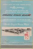 Matchbook Cover - Anchor Serum Co Saint Joseph MO livestock WEAR 40 Strike