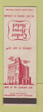 Matchbook Cover - Tudor Arms Hotel Cleveland OH