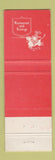 Matchbook Cover - The Round Table Fort Lauderdale FL