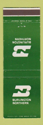 Matchbook Cover - Burlington Northern Railroad WEAR
