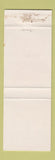 Matchbook Cover - Ohio Gear Company Cleveland OH