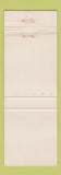 Matchbook Cover - Mark Bro Candles Montour IA PINK