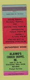 Matchbook Cover - Alaimo's Cobbler Shoppes Shoe Repair Cleveland OH